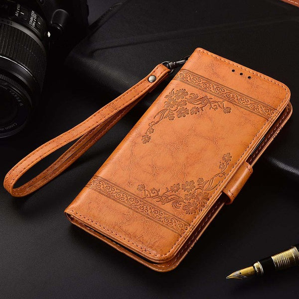 Flip Leather Wallet Case For Xiaomi