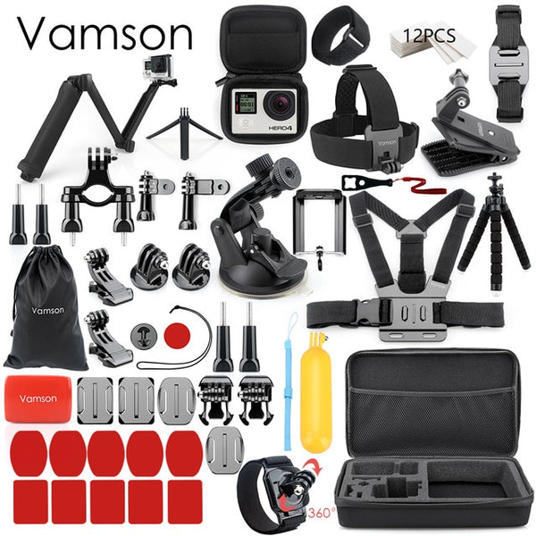 Vamson for Gopro Accessories Set