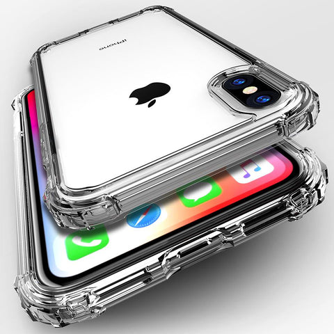 Fashion Shockproof Bumper Transparent Silicone Phone Case