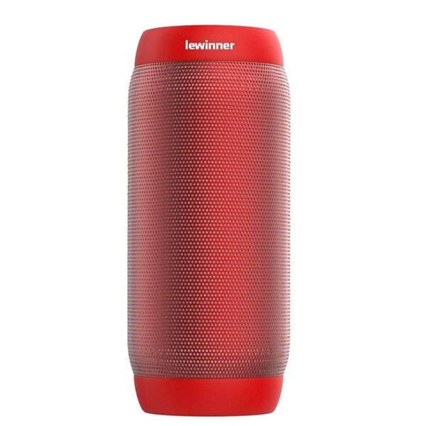 Lewinner Colorful Waterproof LED Portable Bluetooth Speaker BQ-615 Wireless Super Bass Mini Speaker with Flashing Lights FM