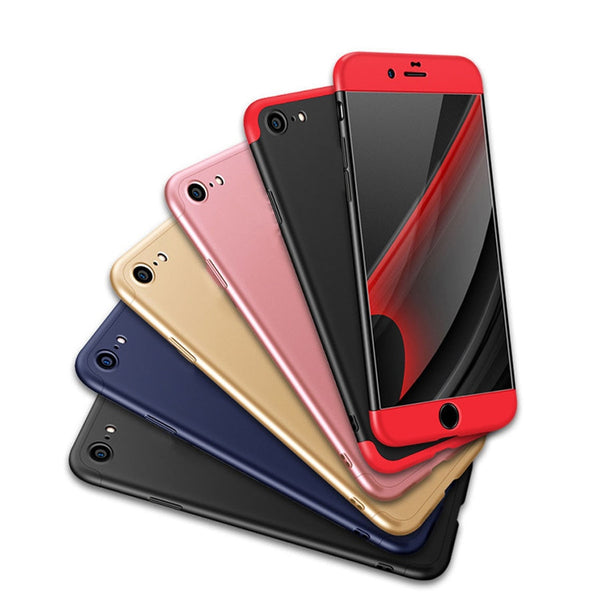 3 in 1 Hybrid 360 Degrees Full Body Phone Cases