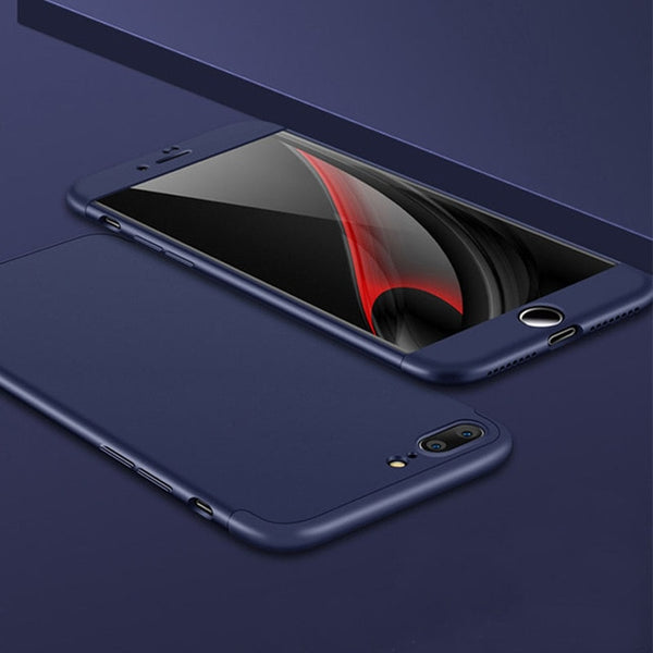 3 in 1 Hybrid 360 Degrees Full Body Phone Cases