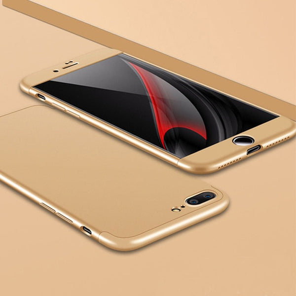 3 in 1 Hybrid 360 Degrees Full Body Phone Cases