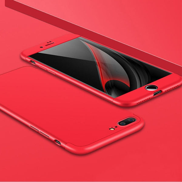 3 in 1 Hybrid 360 Degrees Full Body Phone Cases