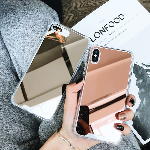 Luxury Plating Mirror Phone Case