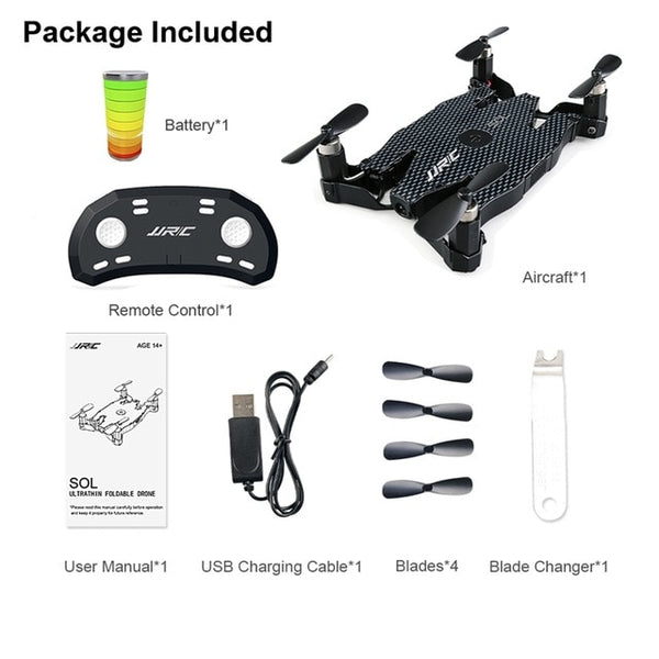 JJR/C JJRC H49 SOL Ultrathin Wifi FPV Selfie Drone 720P Camera