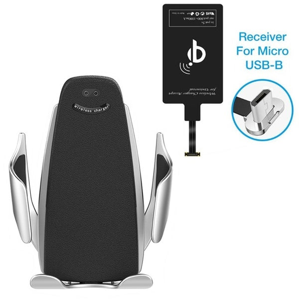 Car Mount 10W Fast Qi Wireless Charger