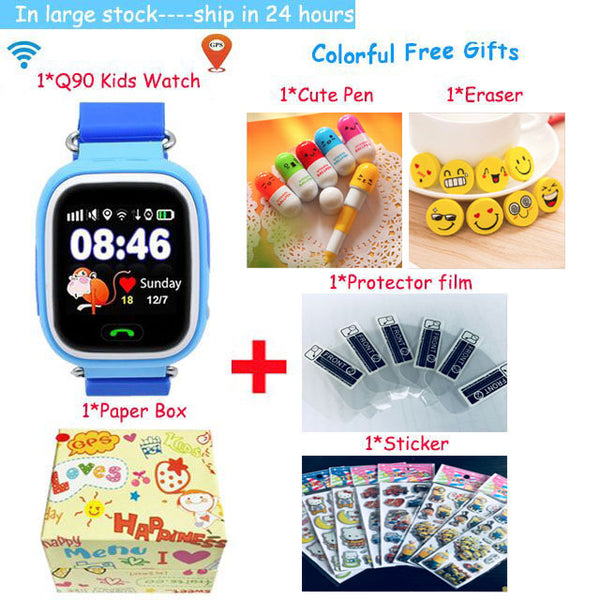 Q90 Kids GPS Watch Smart Baby Watch for Children