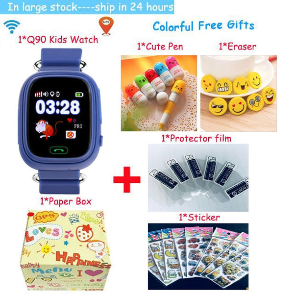 Q90 Kids GPS Watch Smart Baby Watch for Children