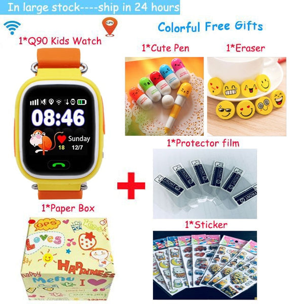 Q90 Kids GPS Watch Smart Baby Watch for Children
