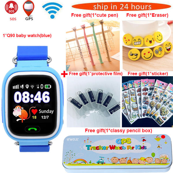 Q90 Kids GPS Watch Smart Baby Watch for Children