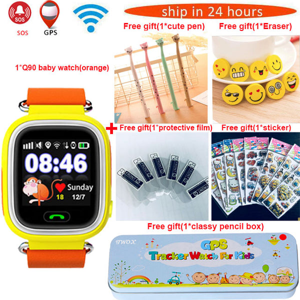 Q90 Kids GPS Watch Smart Baby Watch for Children