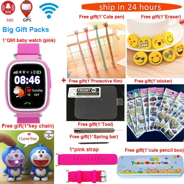 Q90 Kids GPS Watch Smart Baby Watch for Children