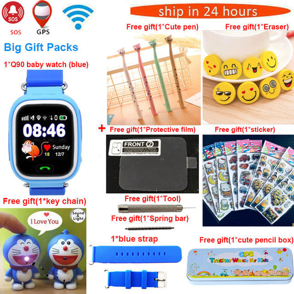 Q90 Kids GPS Watch Smart Baby Watch for Children