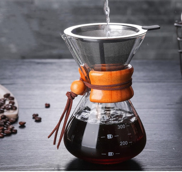Classic Glass Espresso Coffee Maker