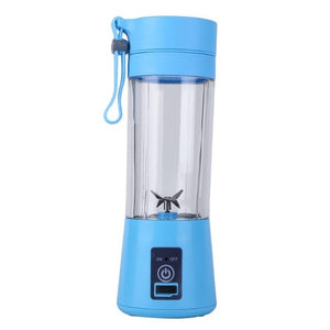 WXB USB Charging 4 Blades Portable Juicer Juice Smoothie
