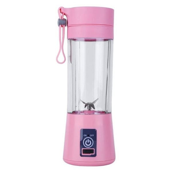 WXB USB Charging 4 Blades Portable Juicer Juice Smoothie
