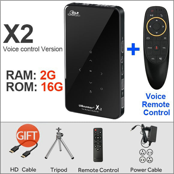 AUN MINI Projector X2, Android 7.1OS